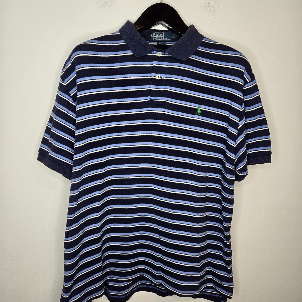 Men Ralph Lauren Polo collared shirt, size L
